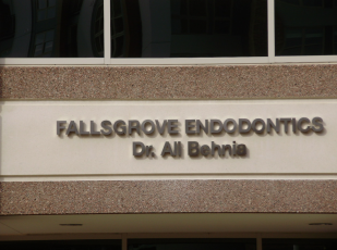 Fallsgrove Endodontics channel letter
