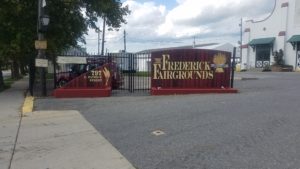 Frederick Fairgrounds monument signs